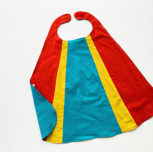 Red, Yellow, Turquoise Superhero Cape Set - The Lenny Cape