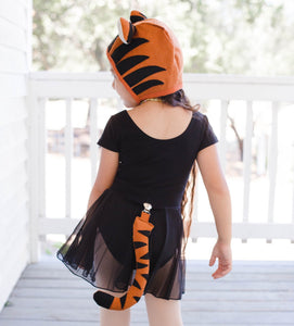 Tiger Costume - Tiger Bonnet and Tail